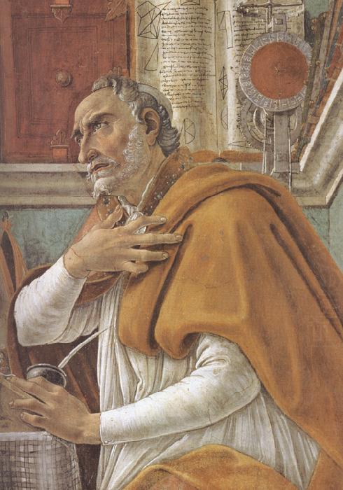 Sandro Botticelli Details of  St Augustine in his Study (mk36) china oil painting image